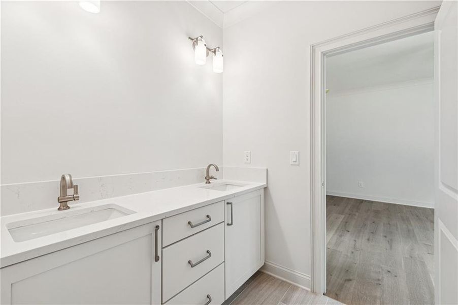 Furnished interior view inside a new home in , Cumming (Image 19).