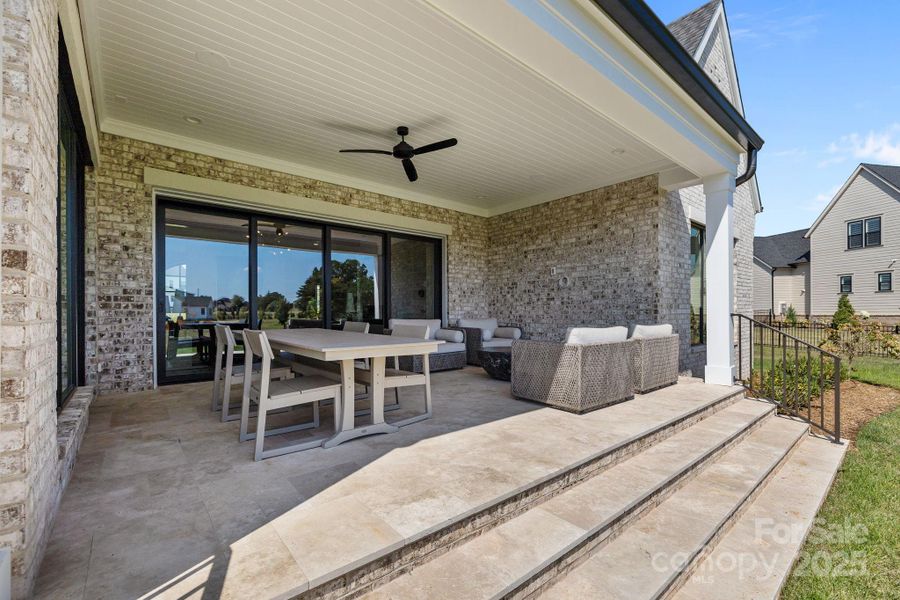 Exterior details and patio area of a home in Broadmoor at Marvin, Marvin (Image 4). Exterior details and patio area of a home in Broadmoor at Marvin, Marvin (Image 4).