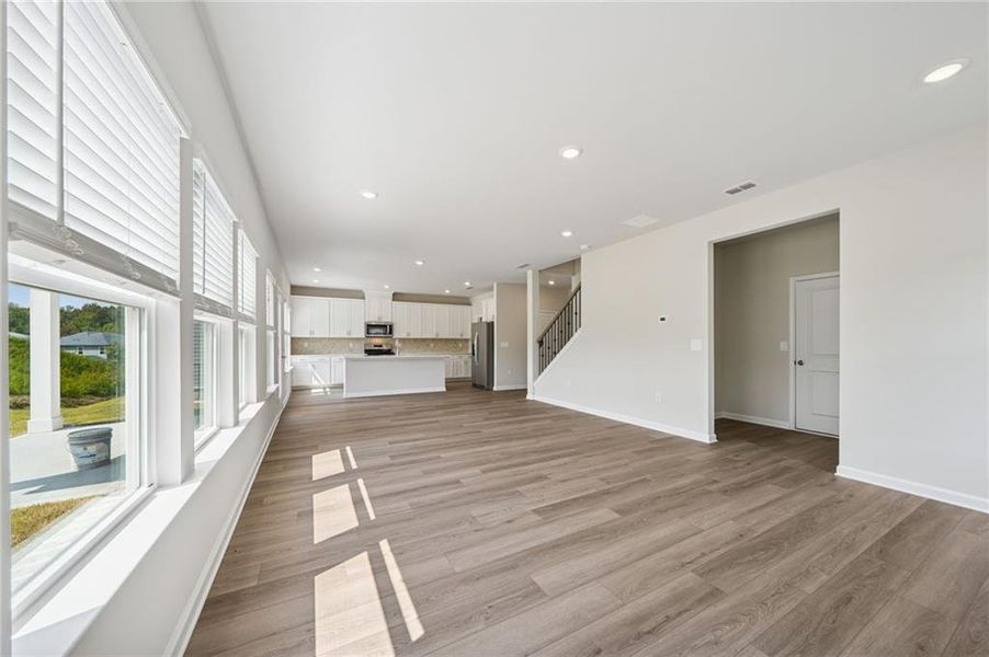 Spacious, unfurnished interior of a new home in Preserve at Mountain Creek, Pendergrass (Image 17).