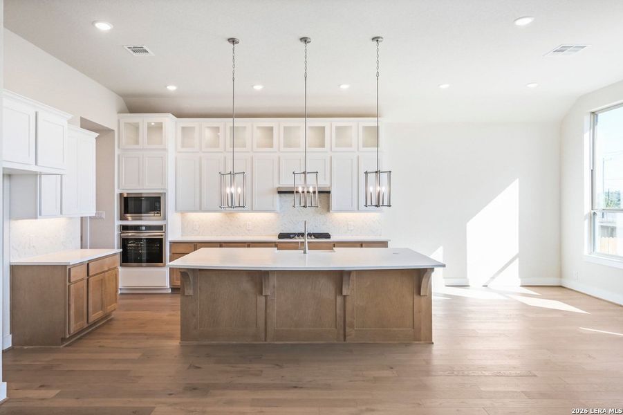 Furnished interior view inside a new home in Davis Ranch, San Antonio (Image 4).