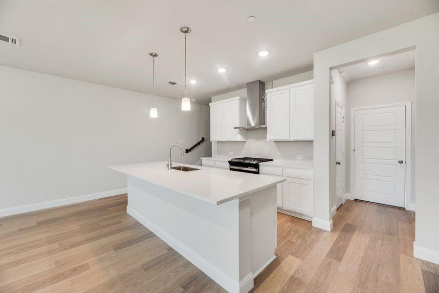 Furnished interior view inside a new home in Bayside, Rowlett (Image 7).