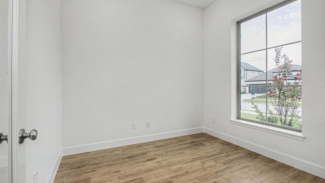 Spacious, unfurnished interior of a new home in Bridgeland, Cypress (Image 10).