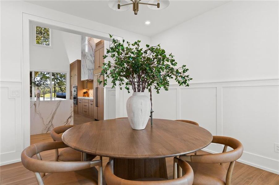 Furnished interior view inside a new home in , Talking Rock (Image 18).