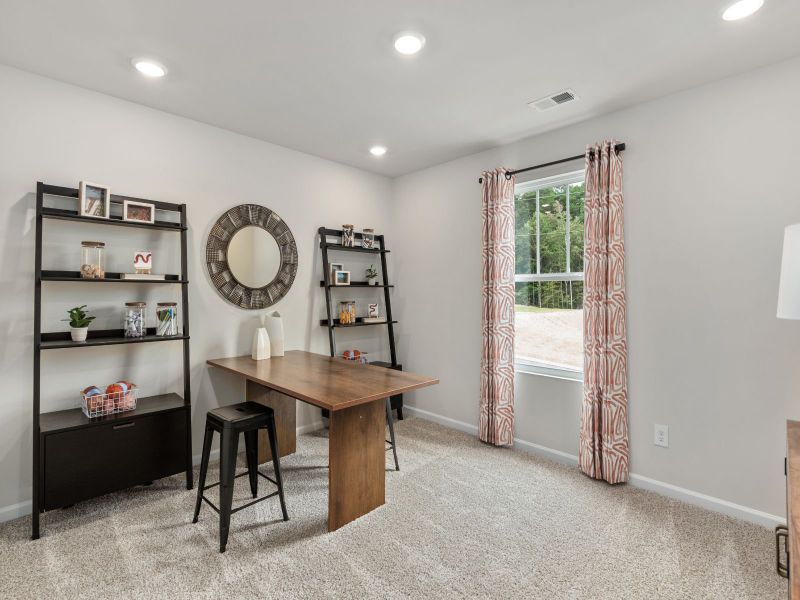 Chatham floorplan modeled at a Meritage Homes community in Stanley, N.C.