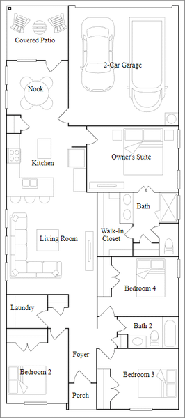Image 22 representing the Corpus by Lennar in Wildflower Ranch: Lonestar Collection, Fort Worth, TX.