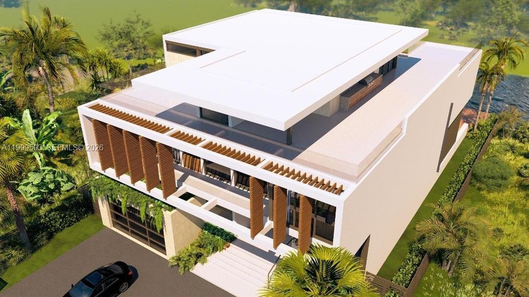 Condo located in North Miami, FL showcasing its design and architecture (Image 3).