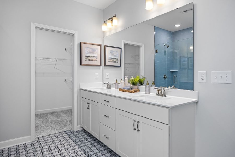 Representative furnished interior of a home built from the The Magnolia A by Davidson Homes LLC in Wendell Ridge, Wendell (Image 29).