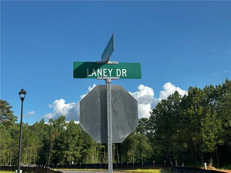 Front exterior of a new home in Canterbury Villas, Carrollton, GA, highlighting curb appeal (Image 20).