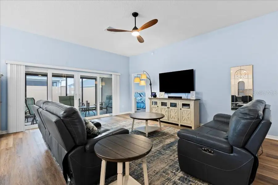 Furnished interior view inside a new home in , The Villages (Image 5).