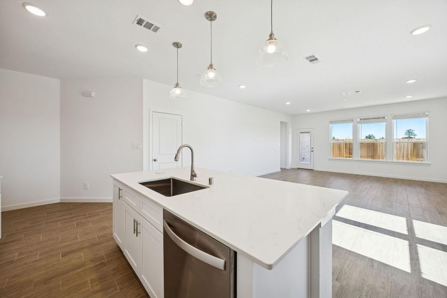 Furnished interior view inside a new home in Montgomery Bend, Montgomery (Image 12).