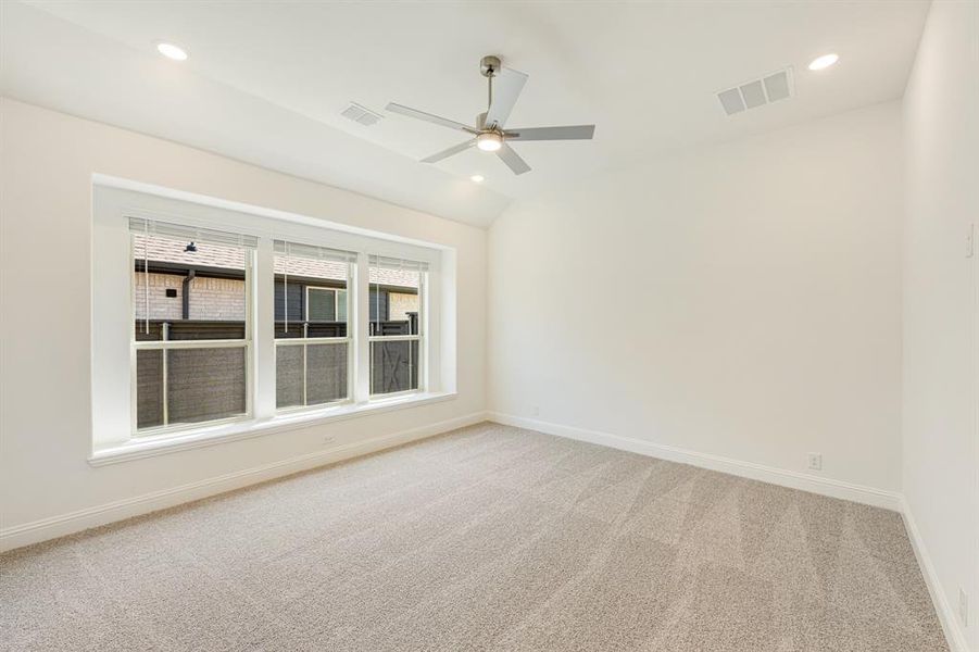 Spacious, unfurnished interior of a new home in Union Park Classic 55, Little Elm (Image 21).