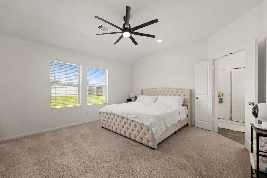 Furnished interior view inside a new home in , League City (Image 13).