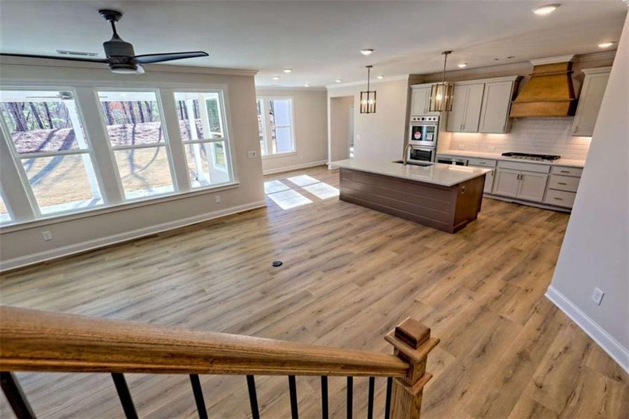 Spacious, unfurnished interior of a new home in , Clarkesville (Image 64).