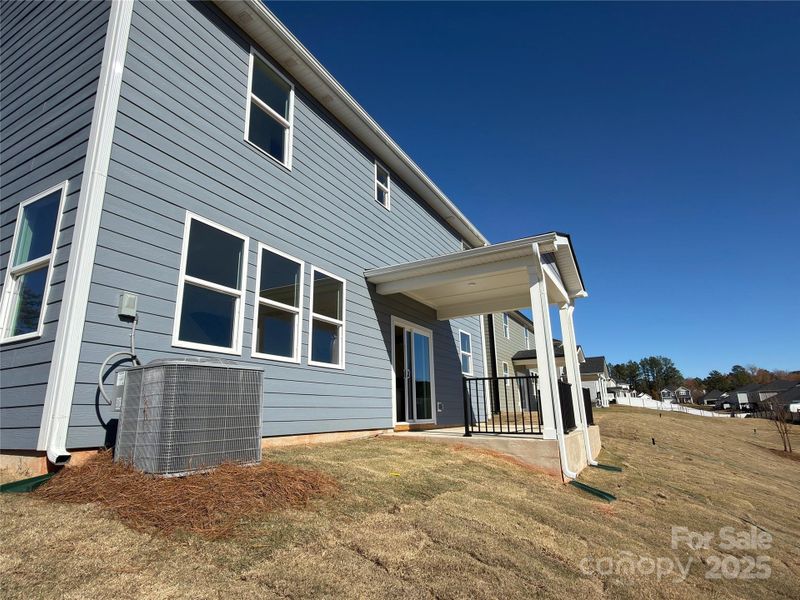 Exterior details and patio area of a home in , Denver (Image 3).