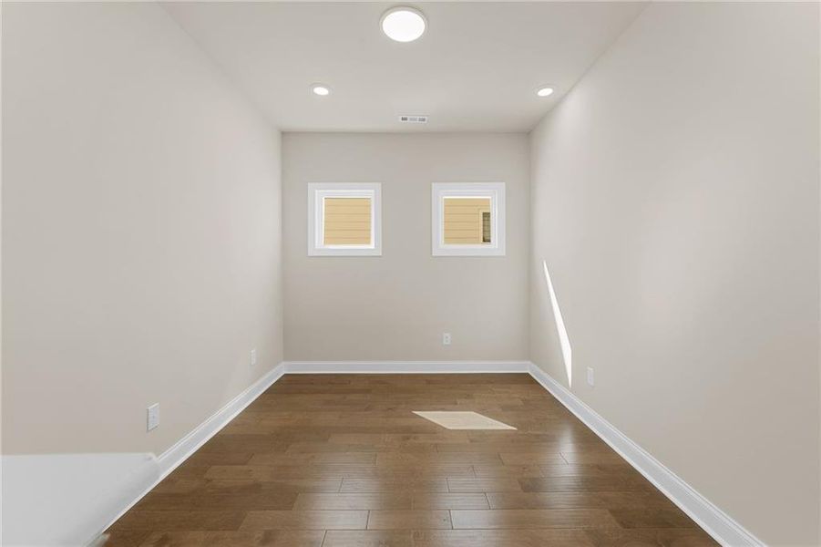Spacious, unfurnished interior of a new home in Palisades Single Family, Cumming (Image 59). Spacious, unfurnished interior of a new home in Palisades Single Family, Cumming (Image 59).