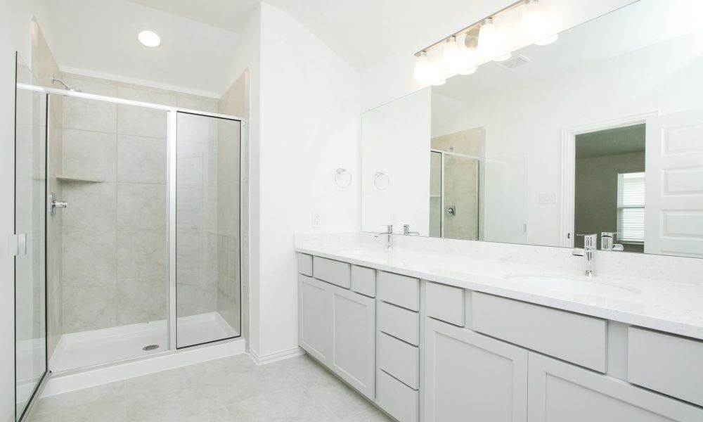 Representative furnished interior of a home built from the Lexington Series - Addison by Brightland Homes in Beamer Villas, Friendswood (Image 15). Representative furnished interior of a home built from the Lexington Series - Addison by Brightland Homes in Beamer Villas, Friendswood (Image 15).