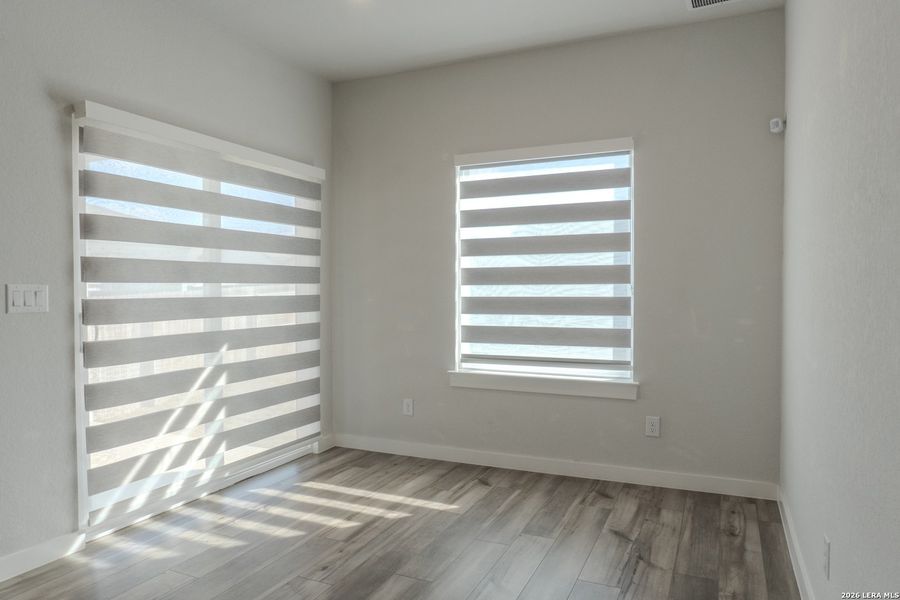 Spacious, unfurnished interior of a new home in The Meadows at Hunters Ranch, San Antonio (Image 20). Spacious, unfurnished interior of a new home in The Meadows at Hunters Ranch, San Antonio (Image 20).