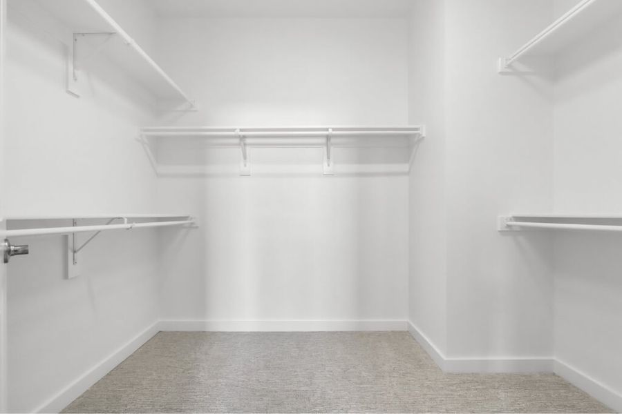 Spacious, unfurnished interior of a new home in The Tribute, The Colony (Image 16).