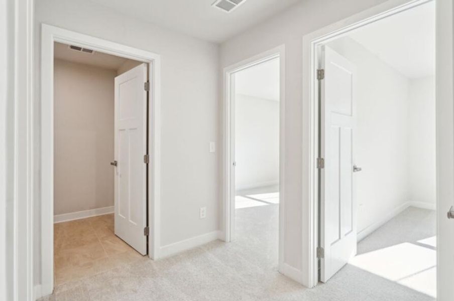 Spacious, unfurnished interior of a new home in Crescent Cove, Summerville (Image 15). Spacious, unfurnished interior of a new home in Crescent Cove, Summerville (Image 15).