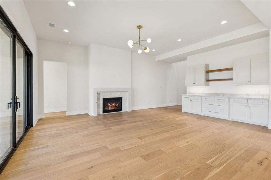 Spacious, unfurnished interior of a new home in , Roanoke (Image 28).