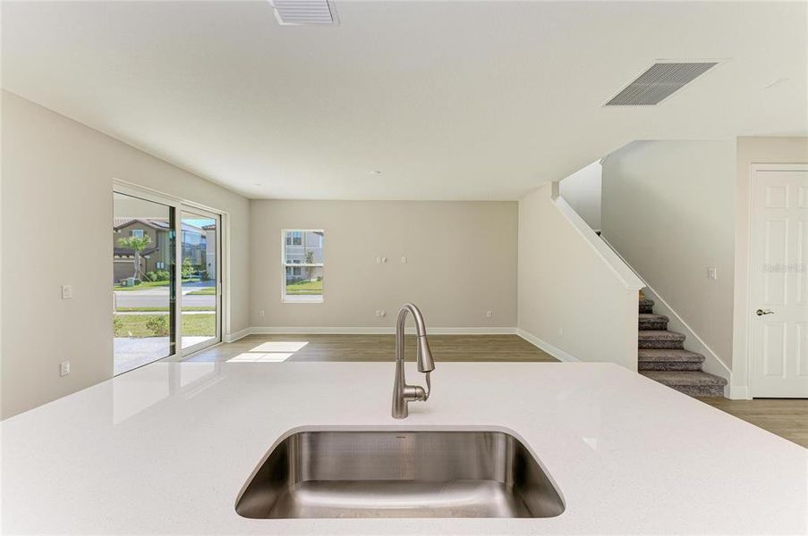Close-up of interior finishes inside a home in Crosswind Ranch, Parrish (Image 15).