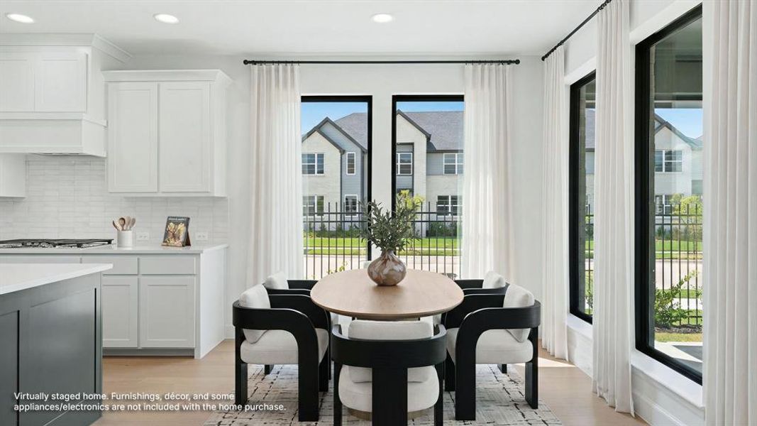 Furnished interior view inside a new home in Mosaic, Celina (Image 8).