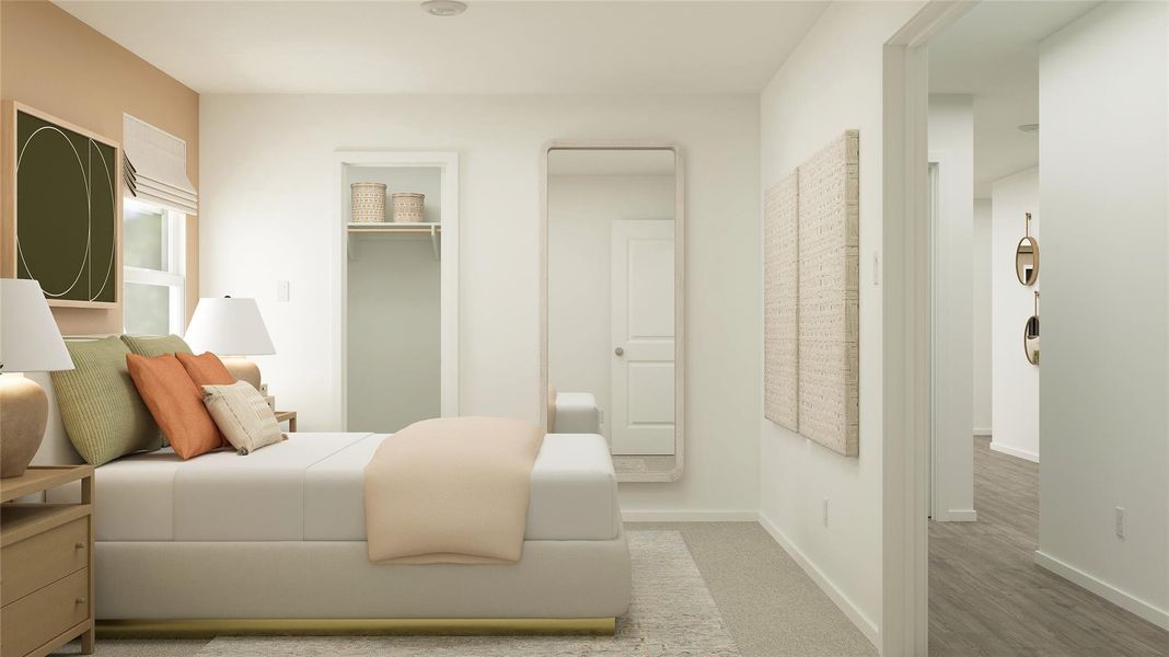 Furnished interior view inside a new home in Firefly Pointe, Hutto (Image 16).