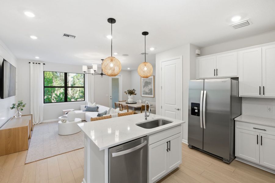 Furnished interior view inside a new home in Everton, Lantana (Image 7).