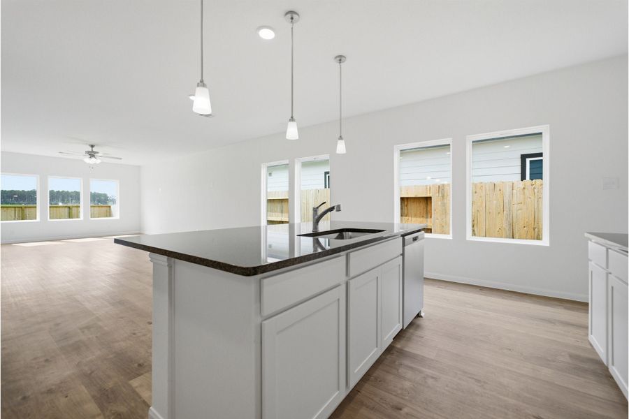 Furnished interior view inside a new home in Colony at Pinehurst, Pinehurst (Image 8).