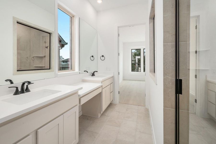 Furnished interior view inside a new home in Parkside On The River, Georgetown (Image 12).