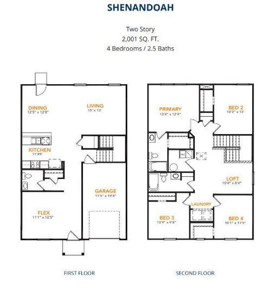 2D floor plan layout of this home in Heather Heights, Itasca, TX (Image 2). 2D floor plan layout of this home in Heather Heights, Itasca, TX (Image 2).