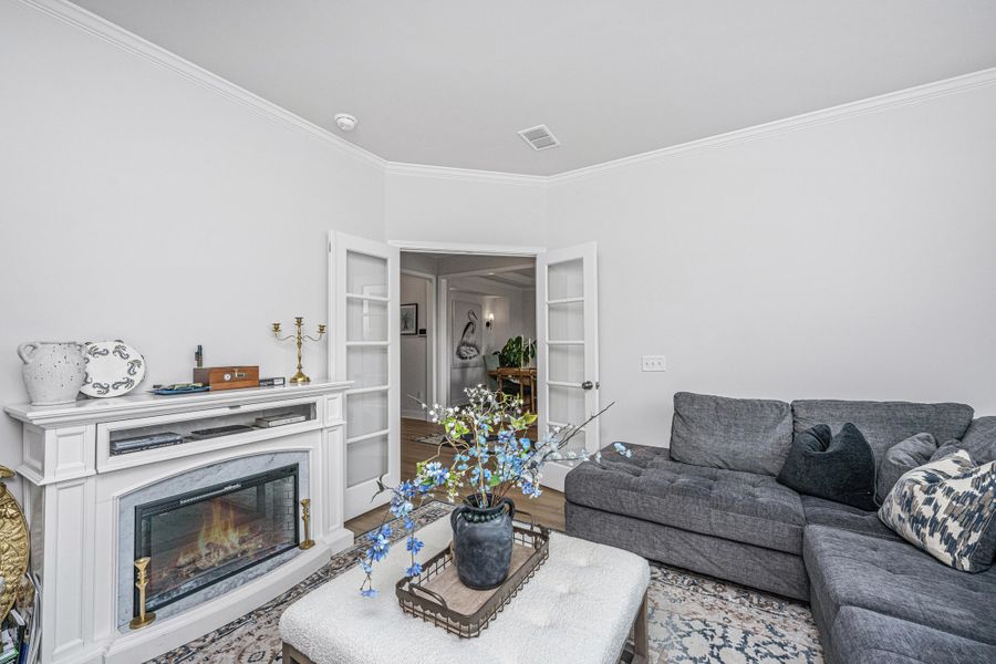 Furnished interior view inside a new home in Sea Island Preserve, Johns Island (Image 43).