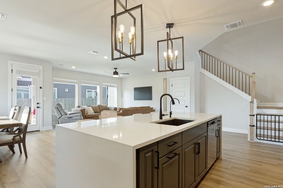 Furnished interior view inside a new home in Sunfield, Buda (Image 14). Furnished interior view inside a new home in Sunfield, Buda (Image 14).