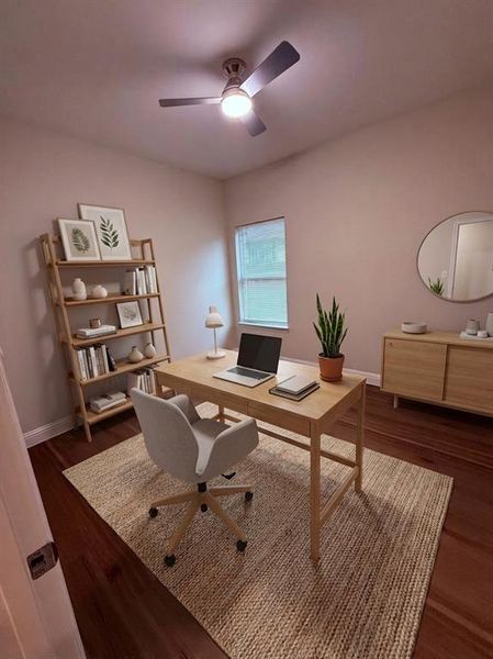 Furnished interior view inside a new home in , Dallas (Image 8).