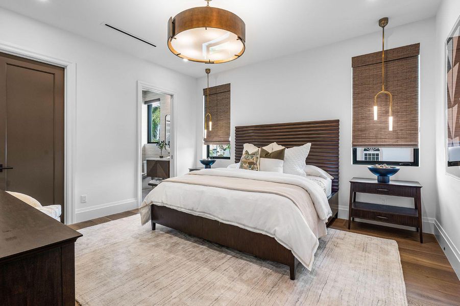 Furnished interior view inside a new home in , Boca Raton (Image 44).