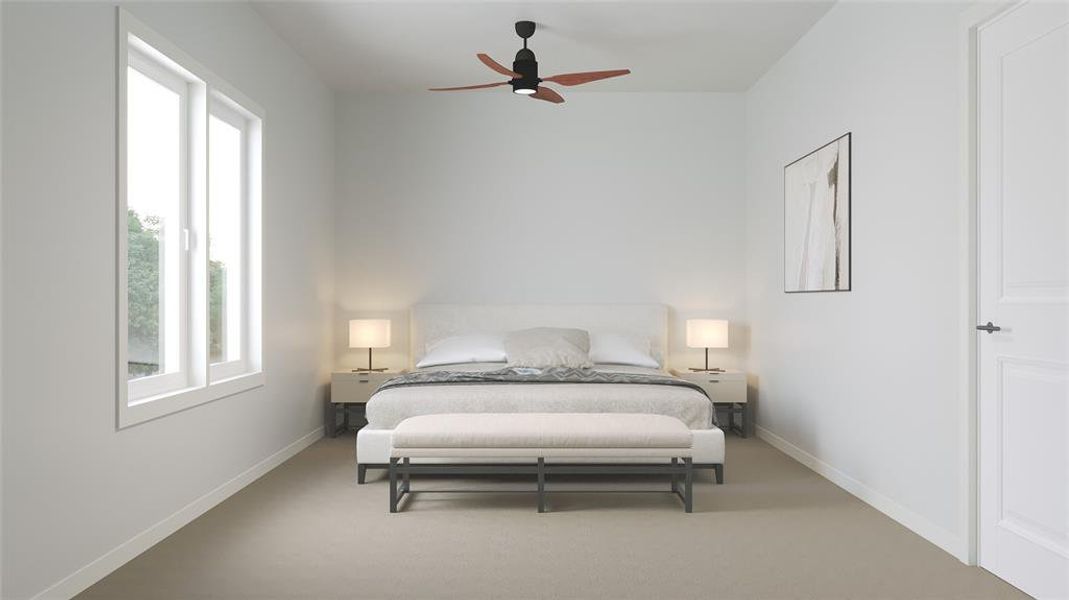 Furnished interior view inside a new home in , Kennedale (Image 10).