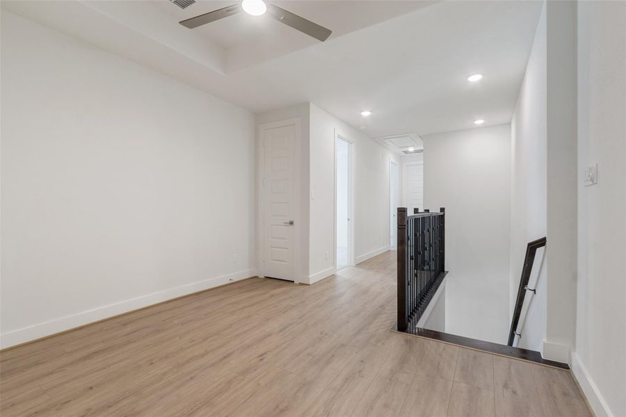 Spacious, unfurnished interior of a new home in Shady Acres, Houston (Image 22). Spacious, unfurnished interior of a new home in Shady Acres, Houston (Image 22).