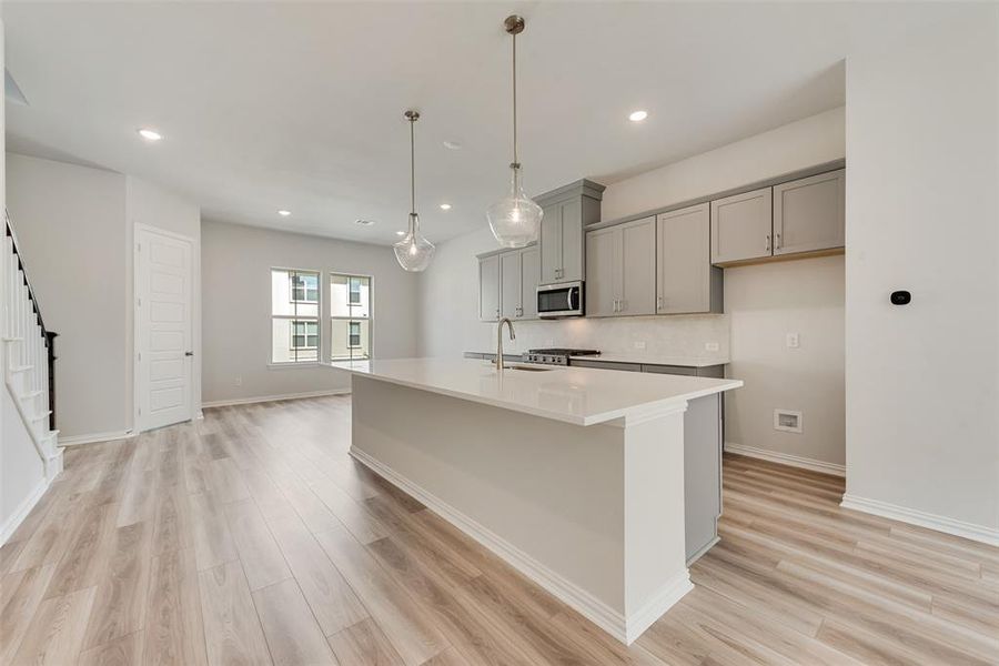 Furnished interior view inside a new home in City Point, North Richland Hills (Image 14). Furnished interior view inside a new home in City Point, North Richland Hills (Image 14).
