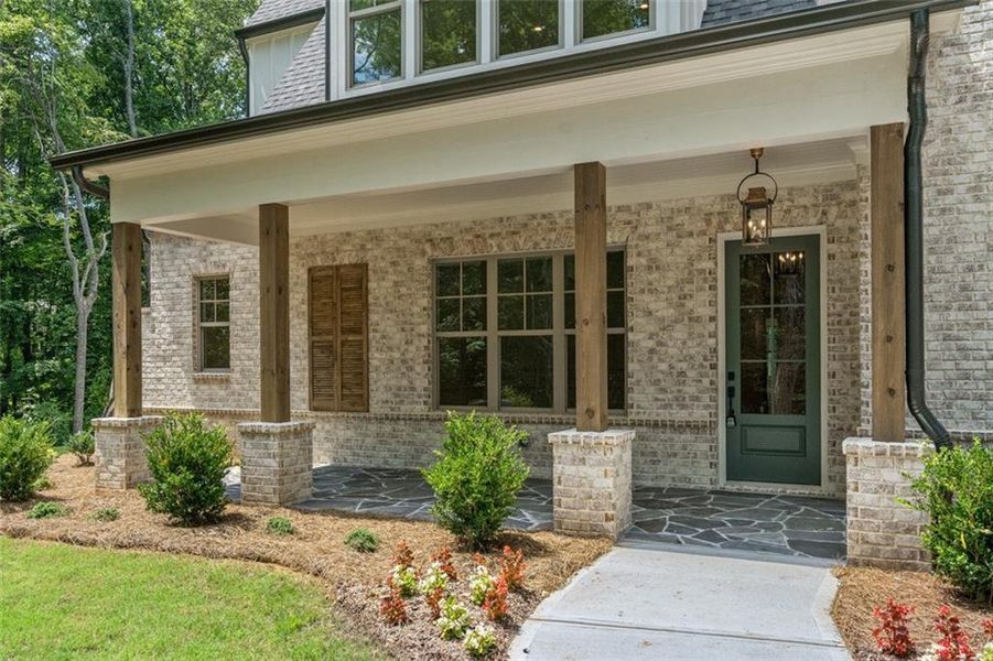 Exterior details and patio area of a home in , Woodstock (Image 3).