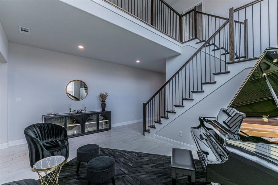 Furnished interior view inside a new home in , Anna (Image 12). Furnished interior view inside a new home in , Anna (Image 12).