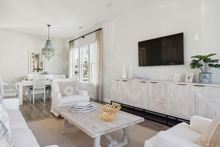 Furnished interior view inside a new home in , Summerville (Image 31).