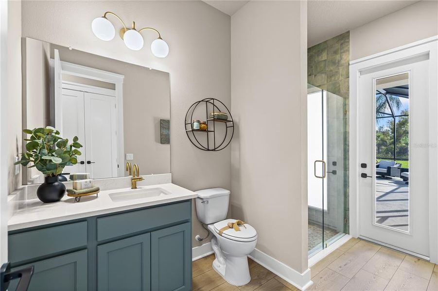 Furnished interior view inside a new home in , Tarpon Springs (Image 17). Furnished interior view inside a new home in , Tarpon Springs (Image 17).