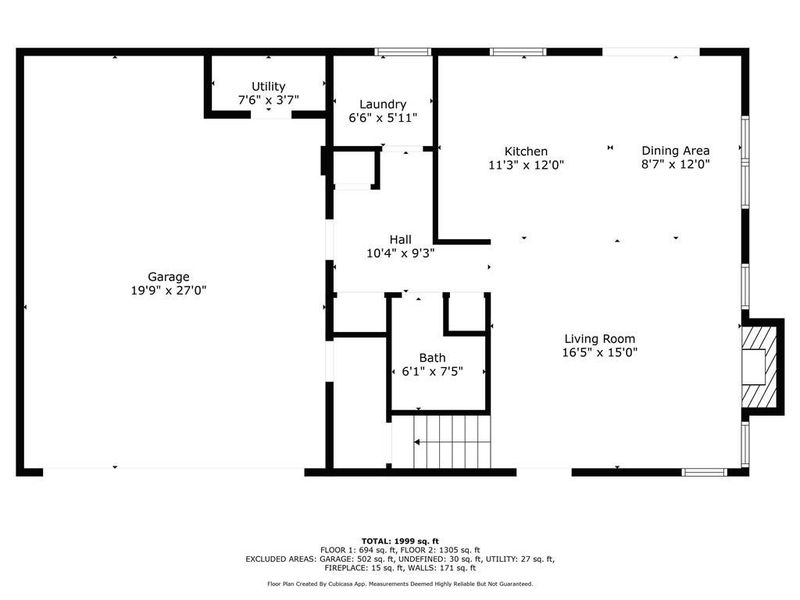 2D floor plan layout of this home in , Covington, GA (Image 5).