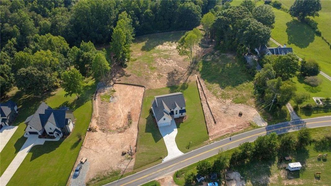 Site preparation for new homesites in , Flowery Branch (Image 70).
