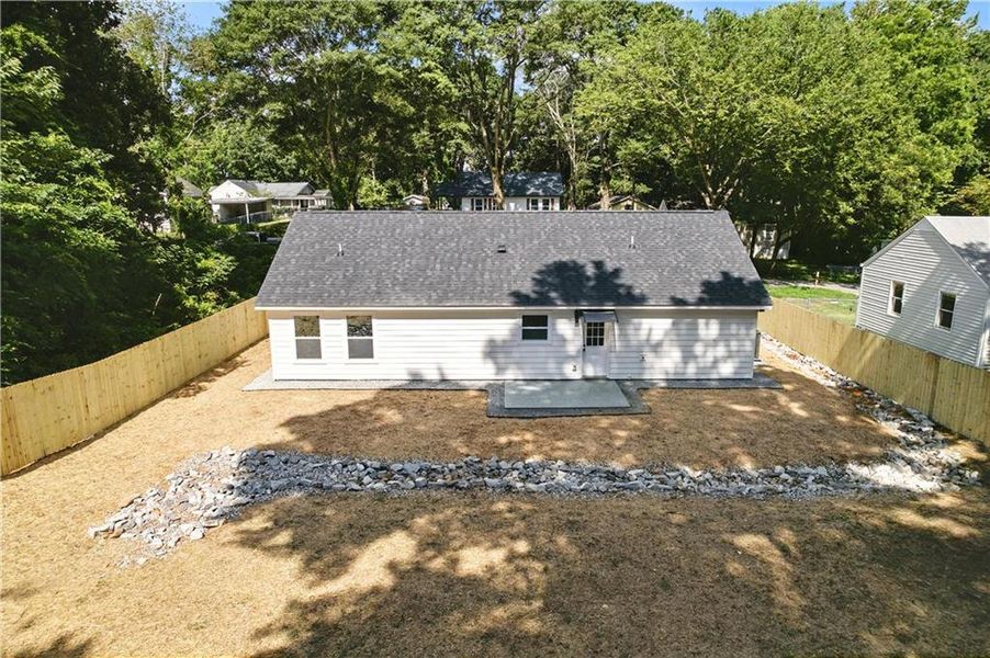 Front exterior of a new home in , Marietta, GA, highlighting curb appeal (Image 15).