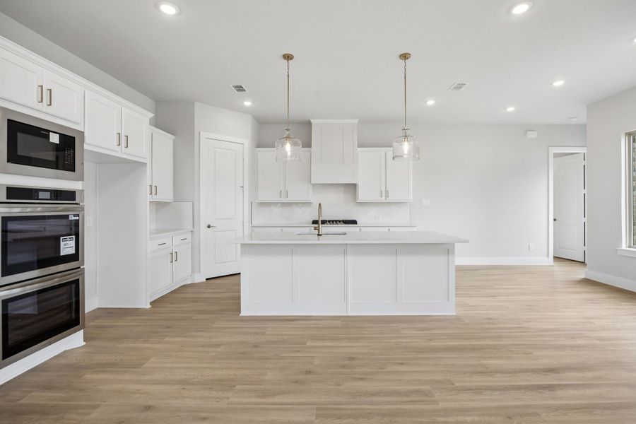 Furnished interior view inside a new home in Painted Tree Lakeside, McKinney (Image 7).