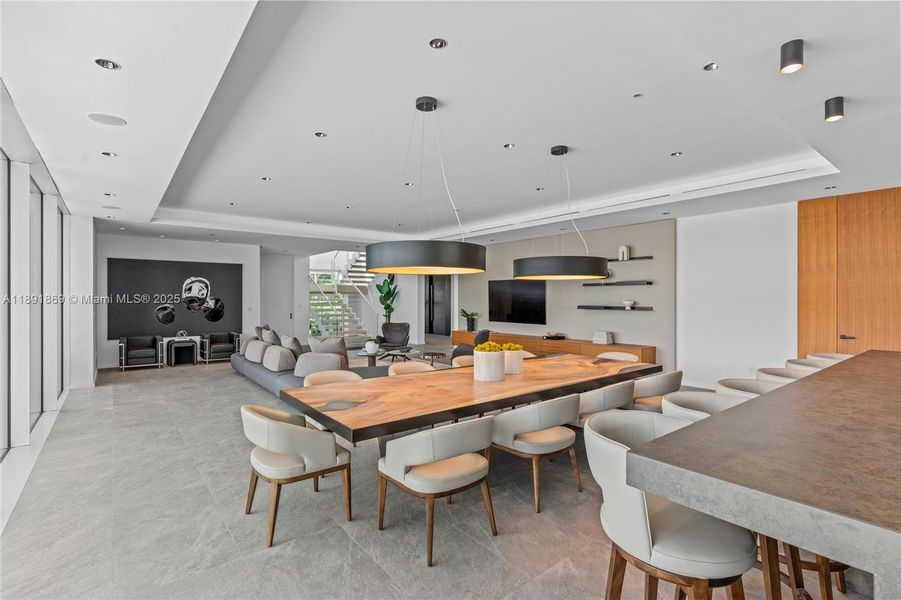 Furnished interior view inside a new home in , Fort Lauderdale (Image 5).