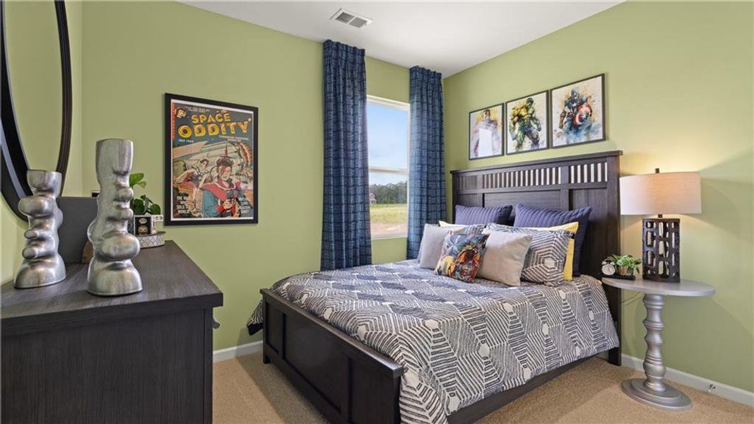 Furnished interior view inside a new home in Fox Crossing, Griffin (Image 17).