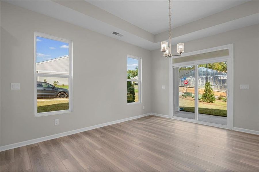 Spacious, unfurnished interior of a new home in Easton Park, Dallas (Image 20).