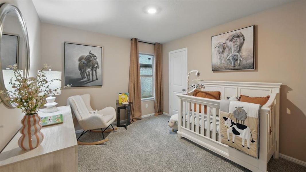 Furnished interior view inside a new home in Lonestar at Liberty Trails, Fort Worth (Image 32).